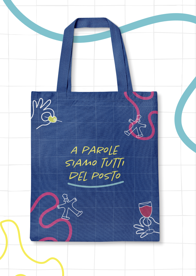 Merchandising ufficiale Parole Mangiate - Dettaglio prodotto 1